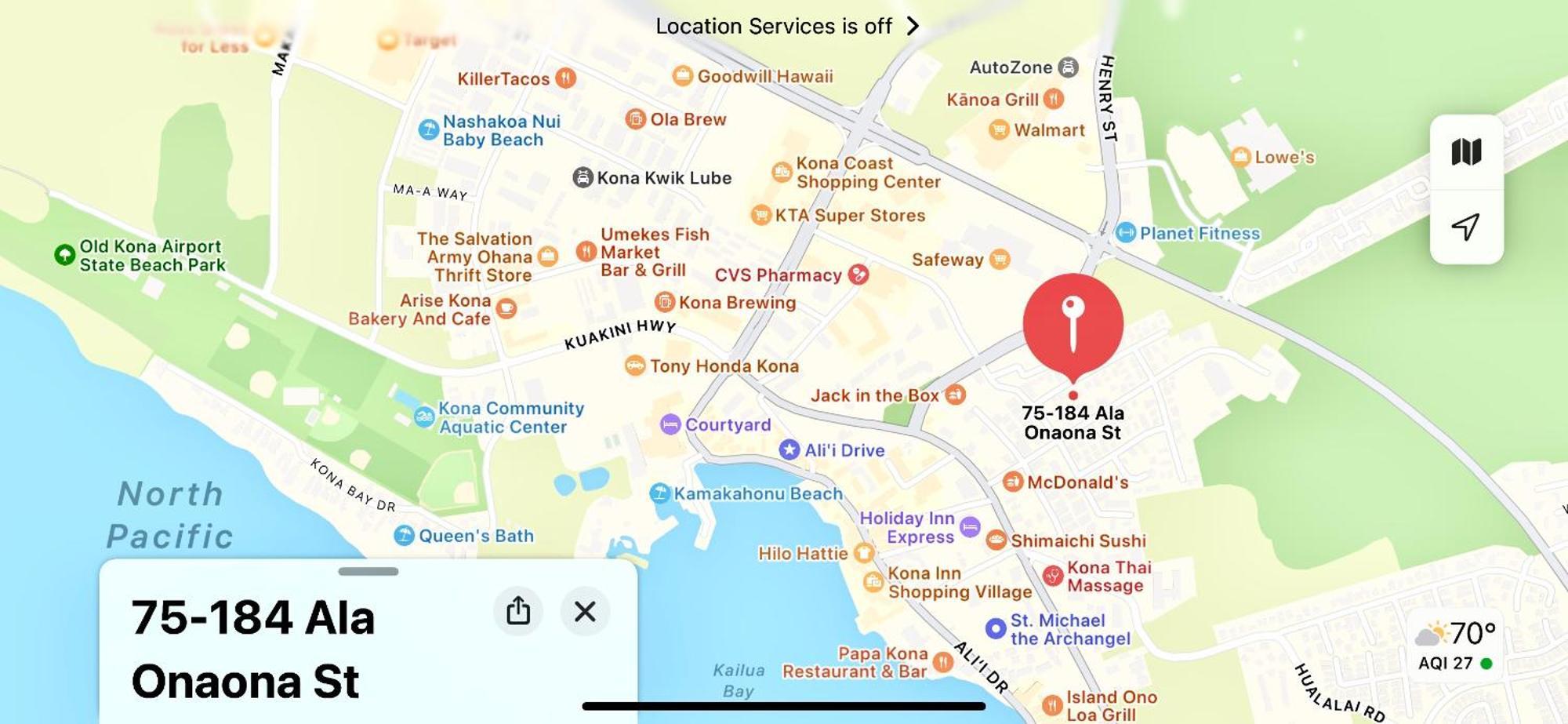 Mailan Hale Lägenhet Kailua-Kona Exteriör bild